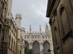 King's College Cathedral, from an alley